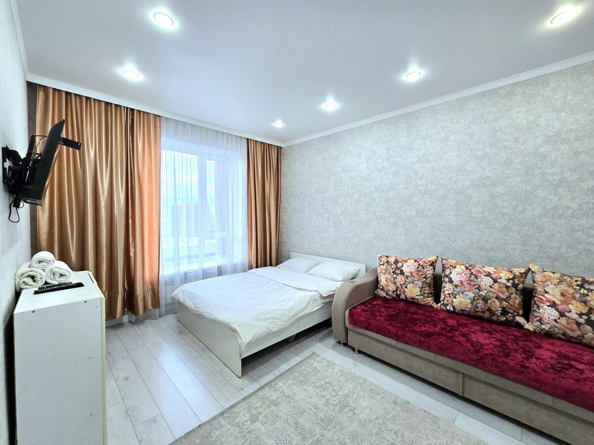 Apartament Аэропорт 10 Минут Жк Будапешт163 Astana Zewnętrze zdjęcie